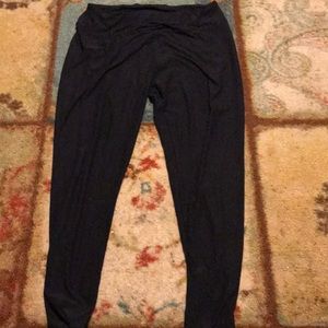Lularoe Black Tall Curvy TC leggings